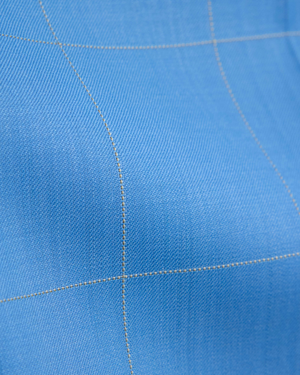 Bold Blue Check Pant