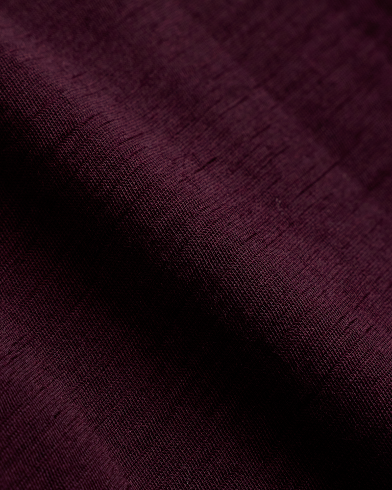 Fine Wool Long Sleeve Purple