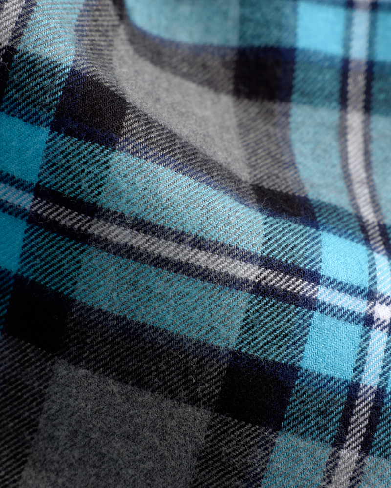 Turquoise Check Shirt R
