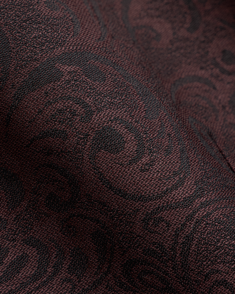 Paisley Vest Purple