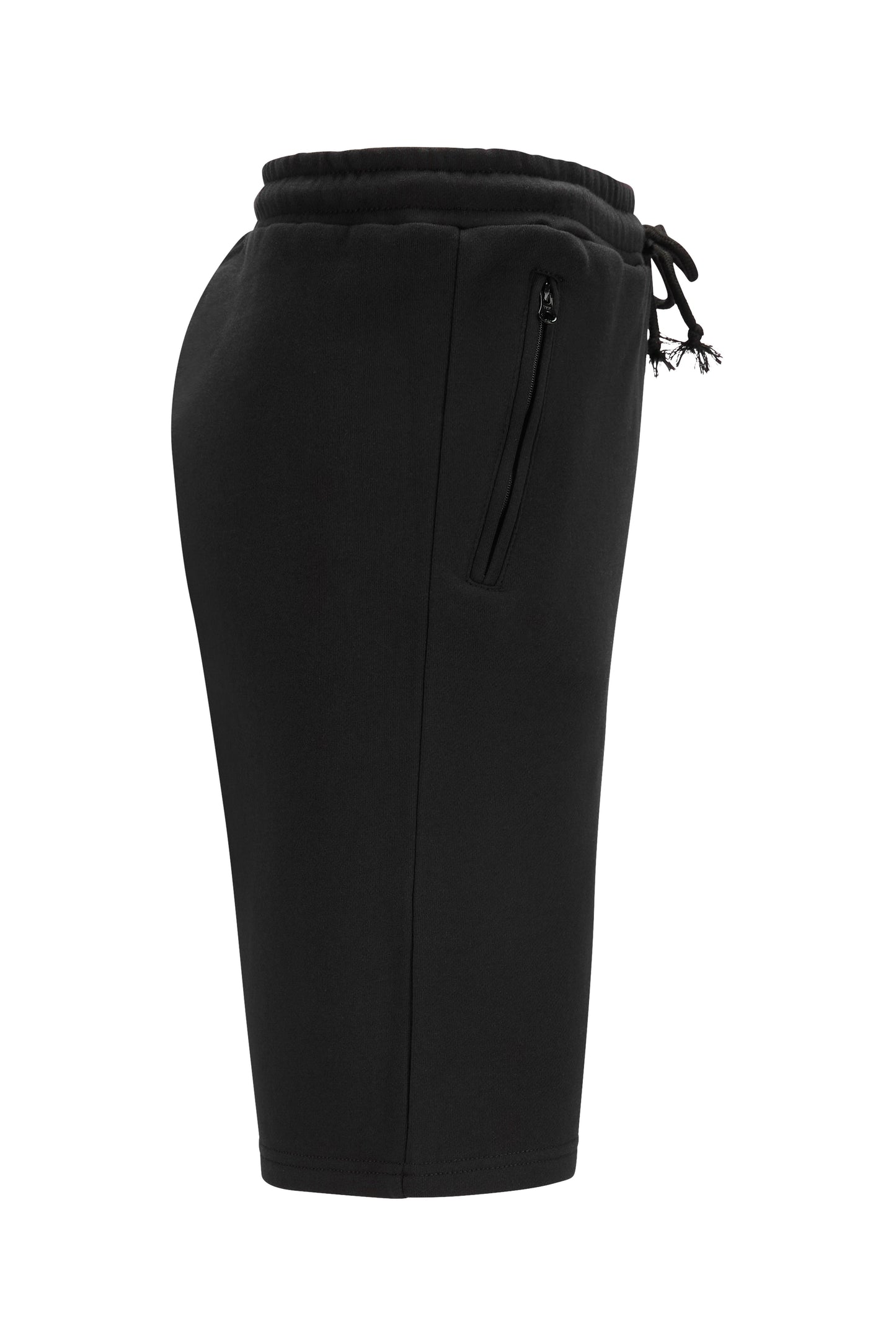 Bomull shorts m/zip
