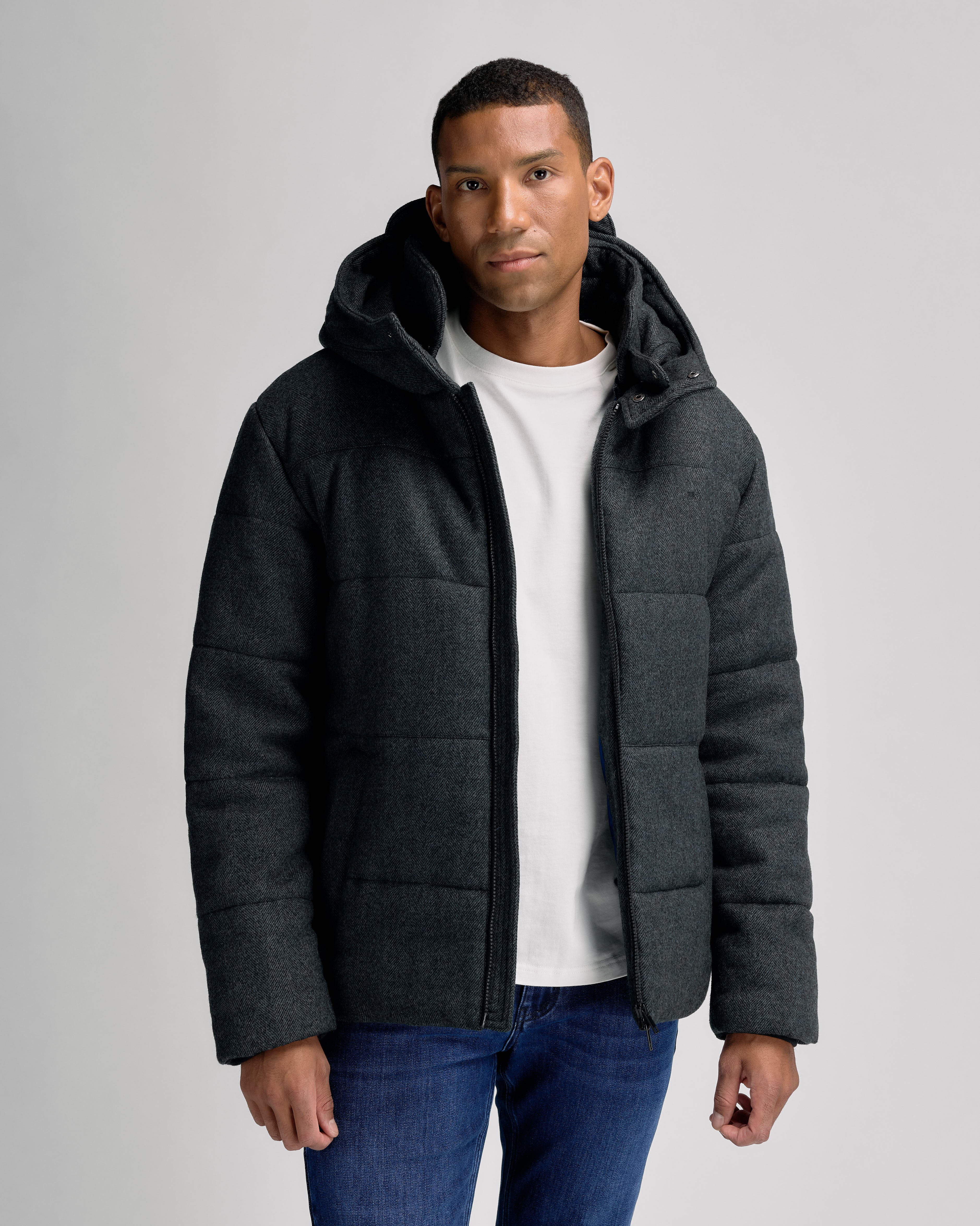Wool Puffer Jacket