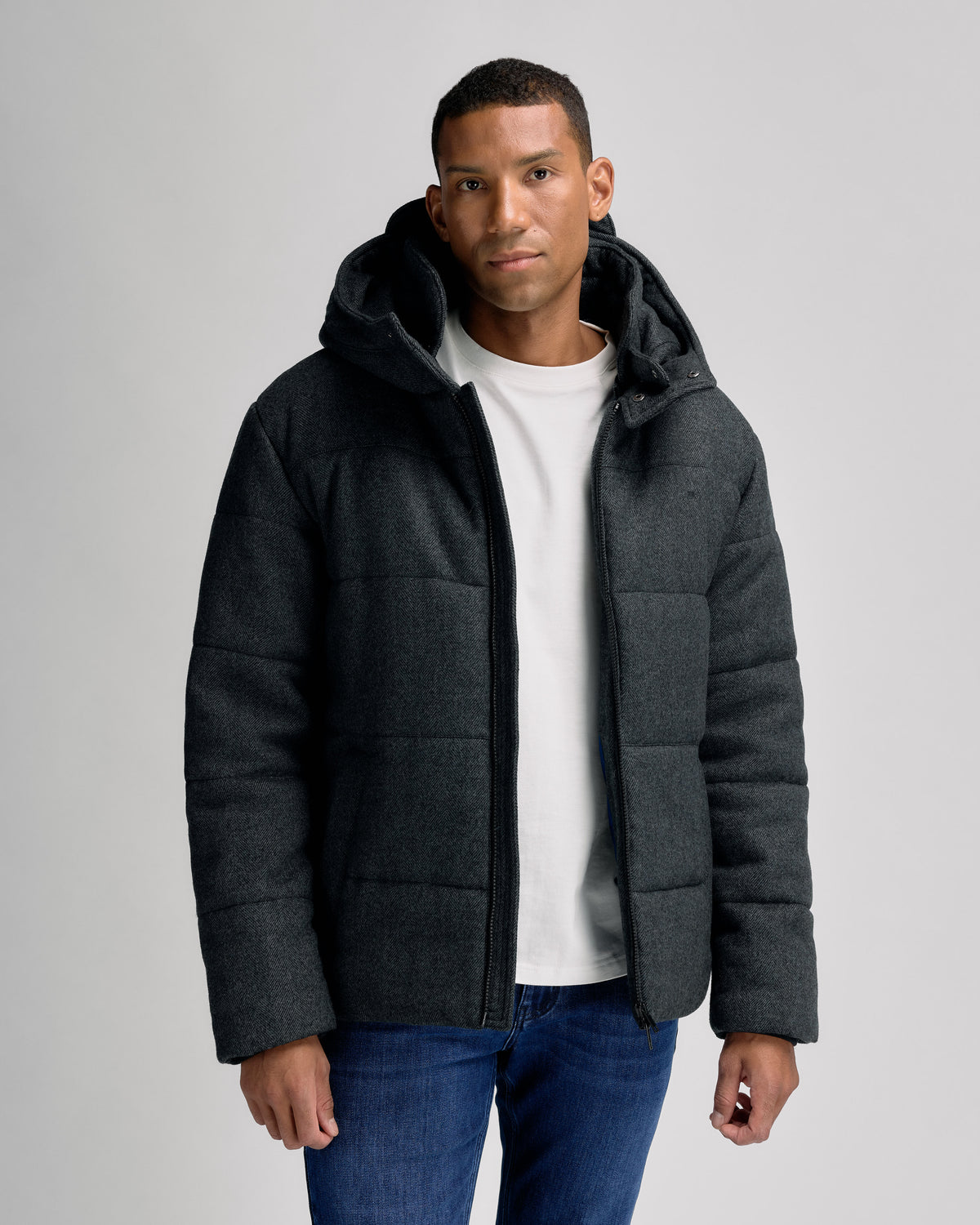 Wool Puffer Jacket
