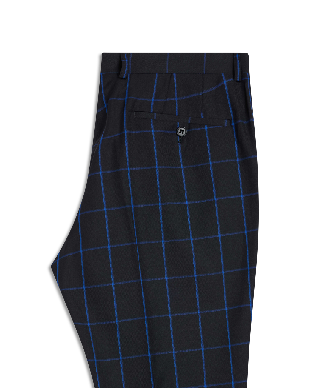 Black Bright Blue Pant