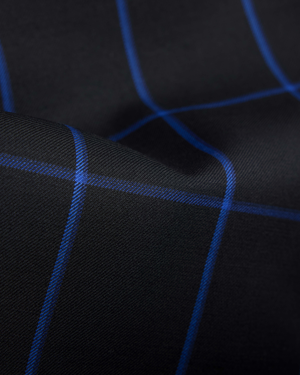 Black Bright Blue Pant