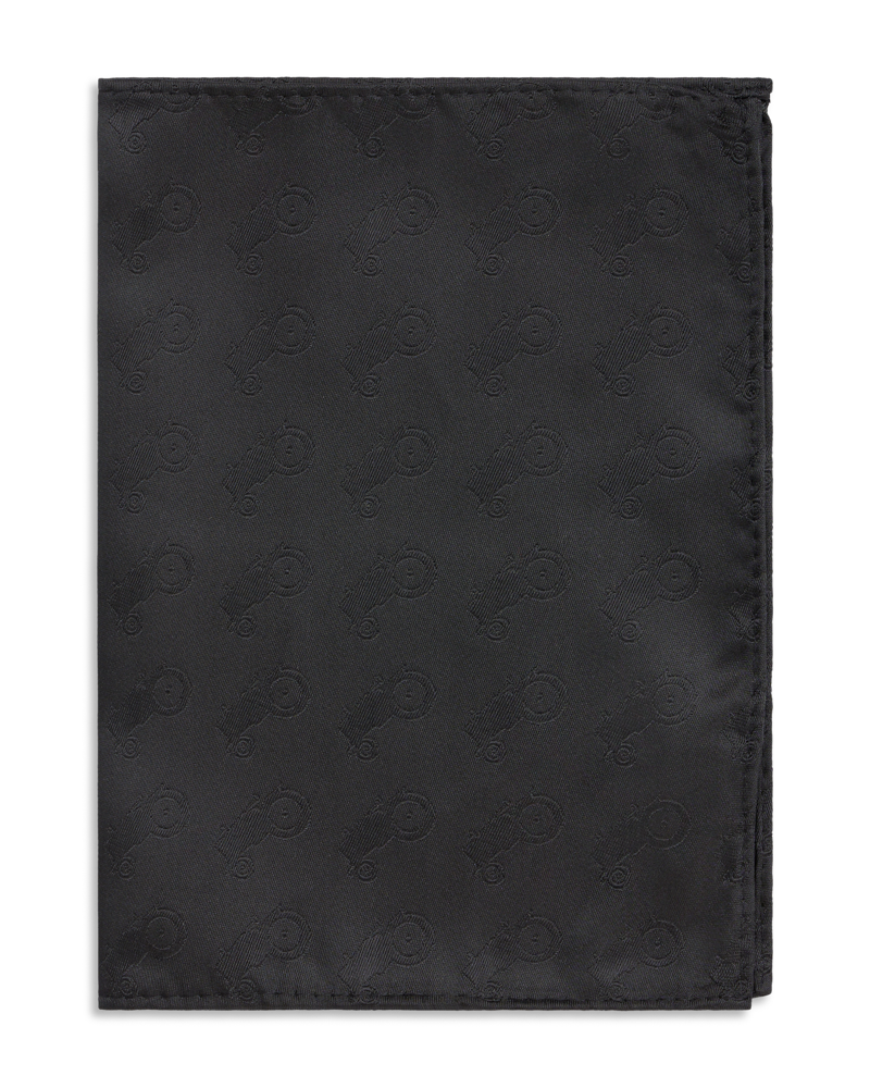 Black all over hankie