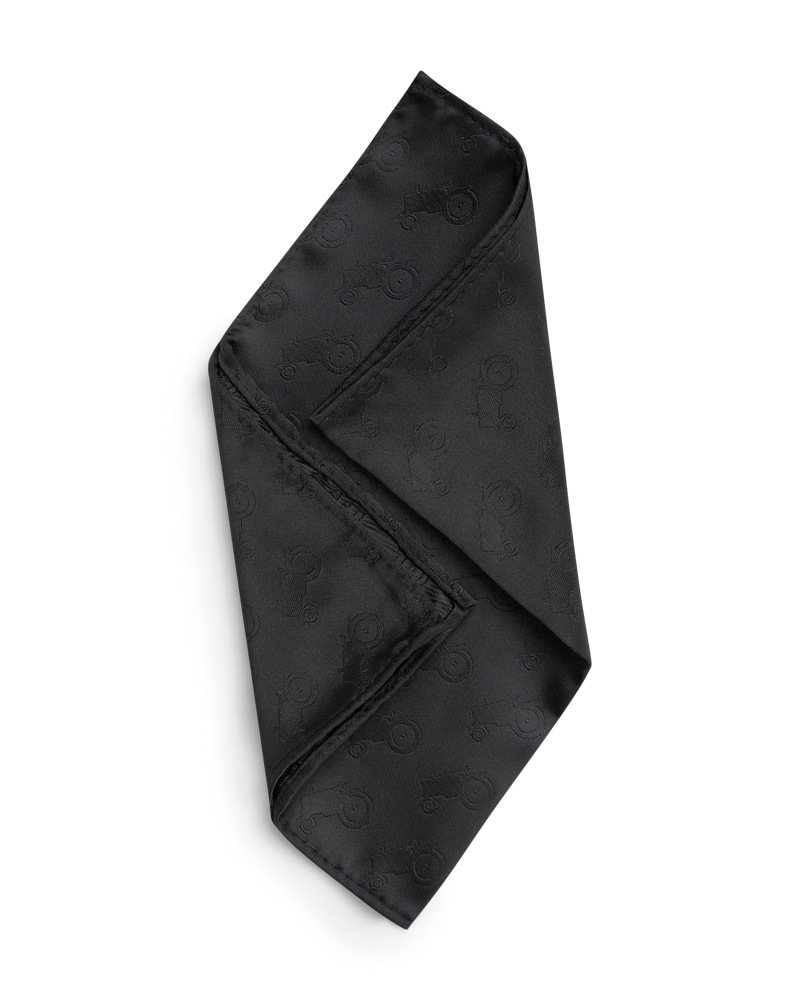Black all over hankie