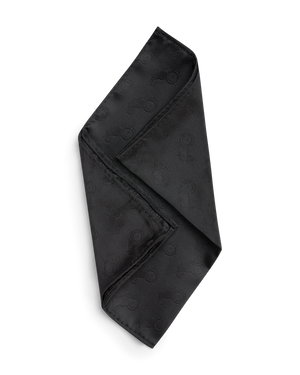 Black all over hankie