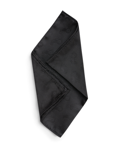 Black all over hankie