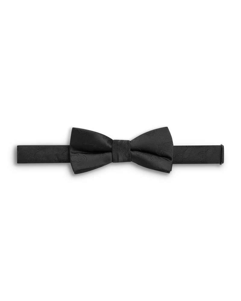 Black all over tractor bowtie