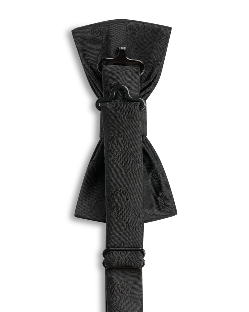 Black all over tractor bowtie