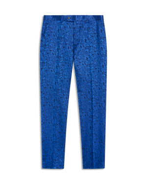 Blue Pattern suit Pant