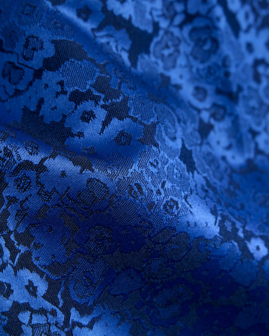 Blue Pattern suit Jacket