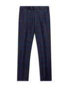 Blue Red Check Pant
