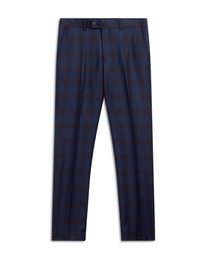 Blue Red Check Pant