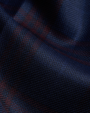Blue Red Check Pant