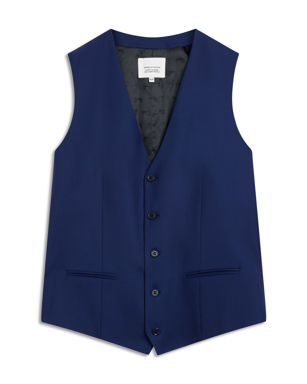 Blue super 110 Vest