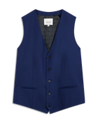 Blue super 110 Vest