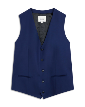 Blue super 110 Vest