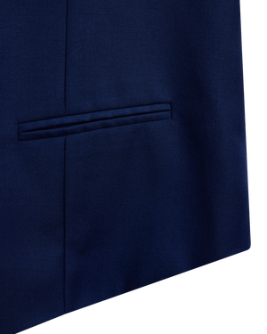 Blue super 110 Vest