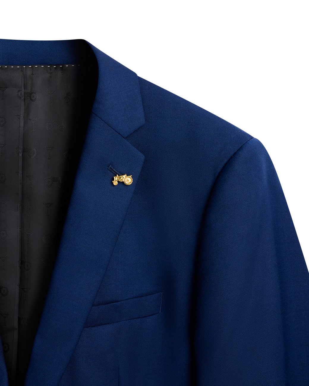 Blue super 110 Jacket