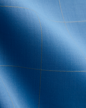 Bold Blue Check Jacket