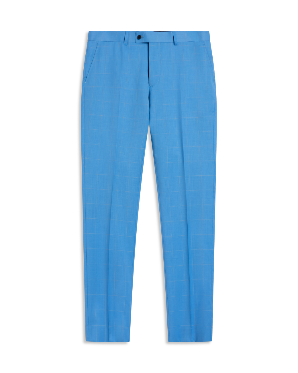 Bold Blue Check Pant