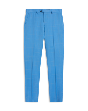 Bold Blue Check Pant