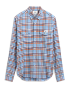 Bold Check Blue R
