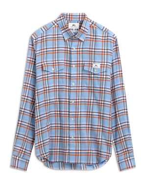 Bold Check Blue R