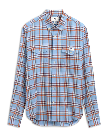 Bold Check Blue R