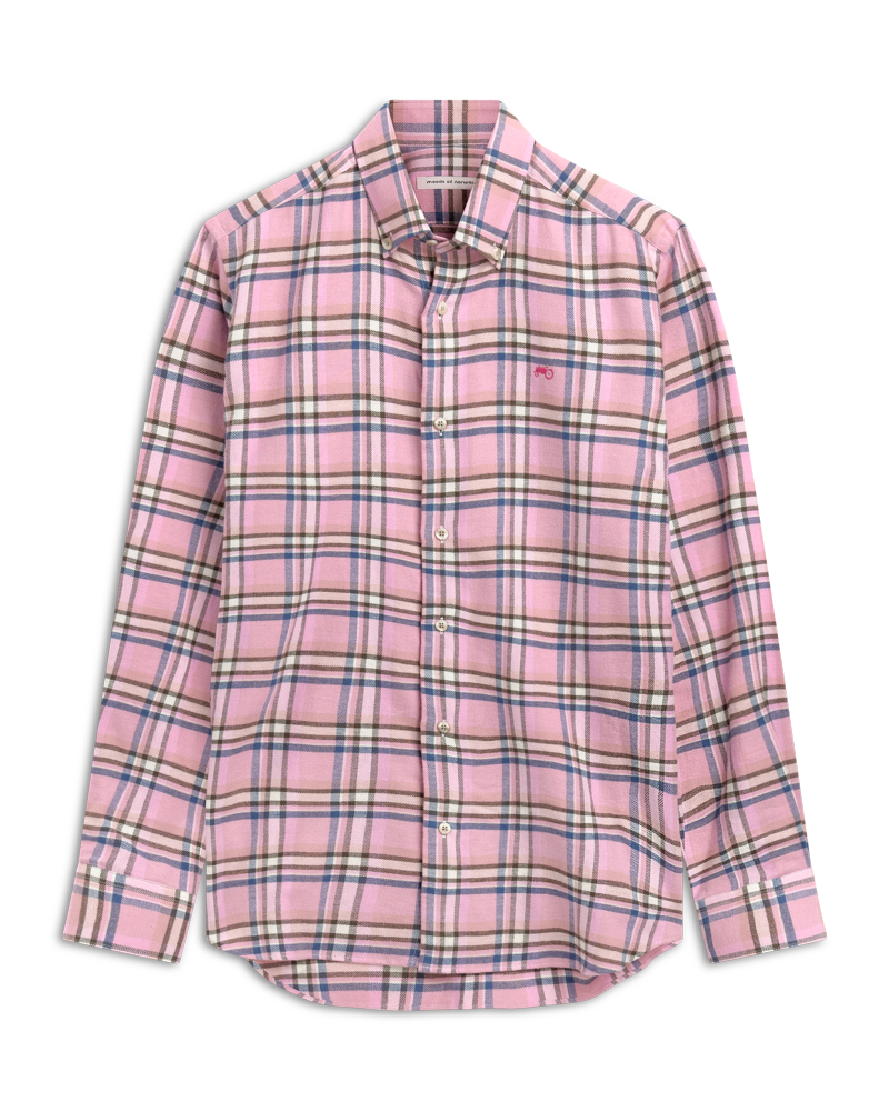 Bold Check Pink R