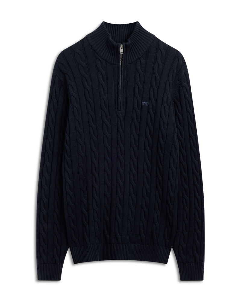 Cable Half Zip