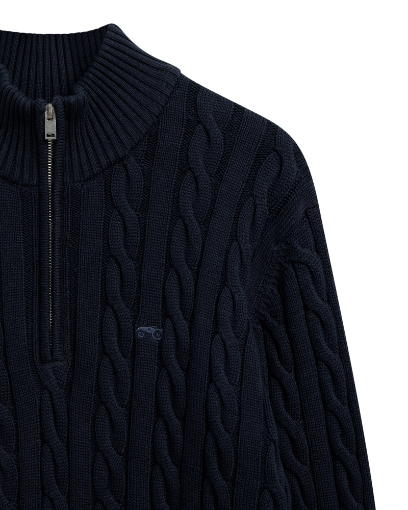 Cable Half Zip