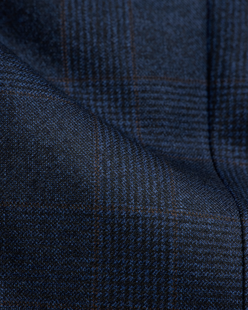 Check Jacket Blue S