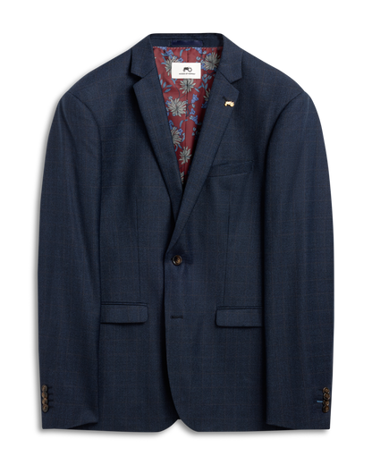 Check Jacket Blue R