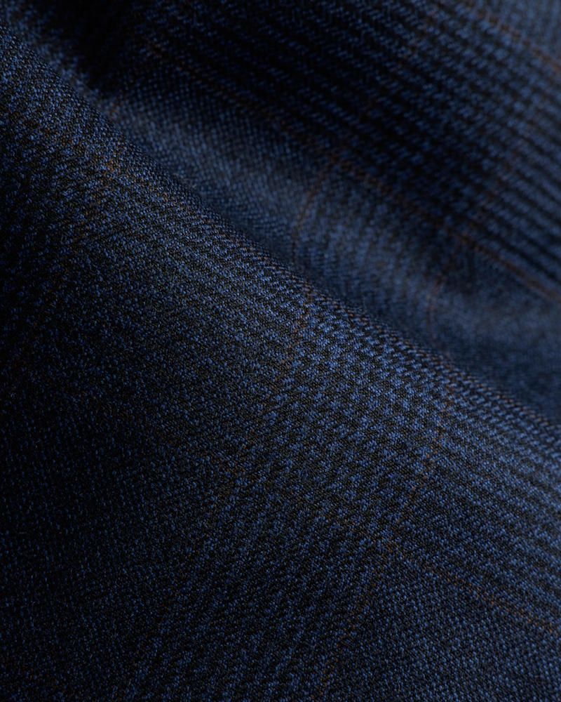 Check Pant Blue
