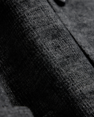 Comfy Wool Hood Blazer S