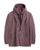 Comfy Wool Hood Blazer S