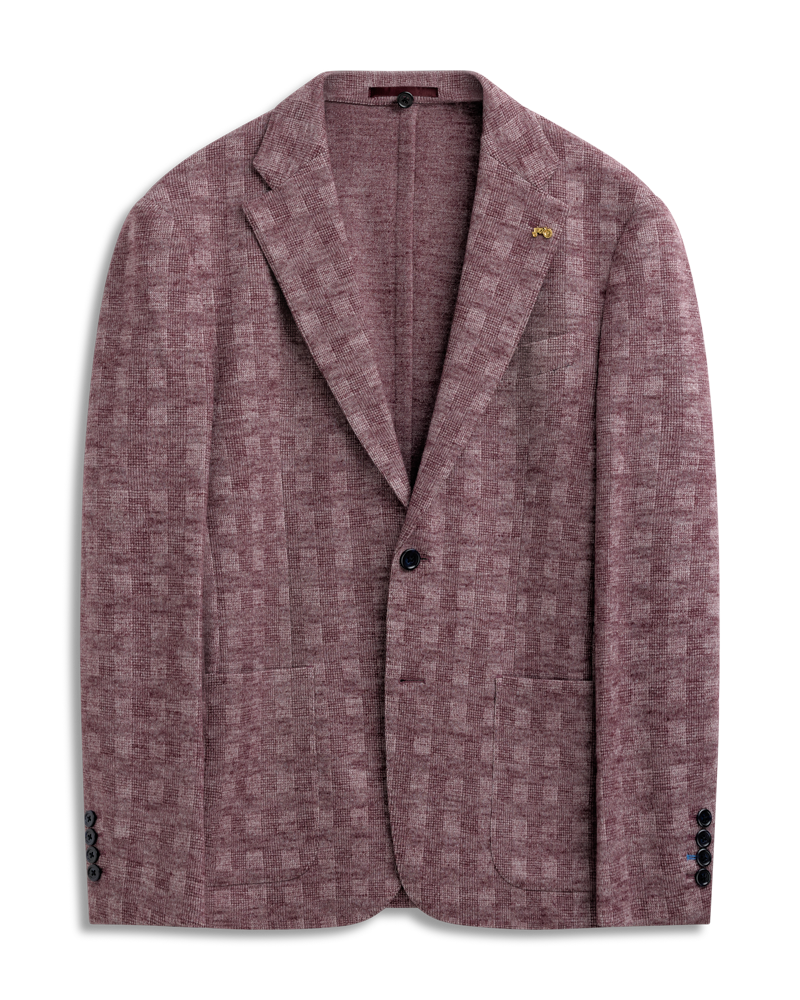 Comfy Wool Hood Blazer S