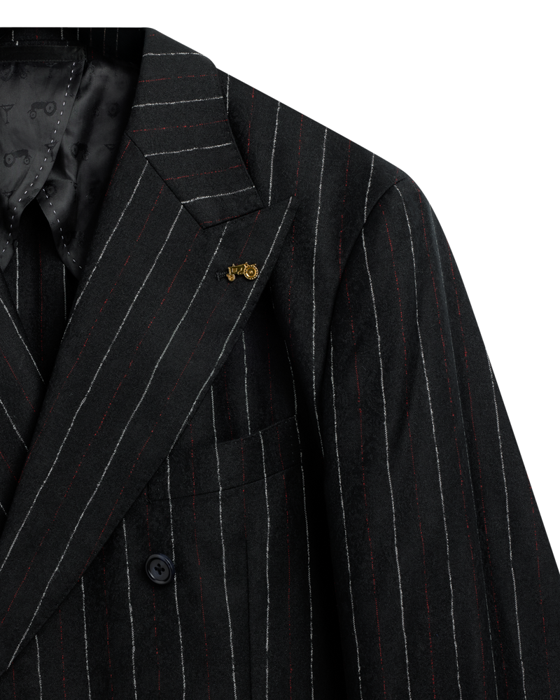 DB White Red Stripe Jacket