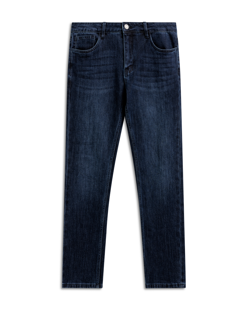 Dark Blue Denim Jeans
