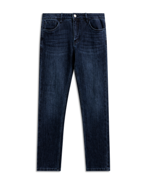 Dark Blue Denim Jeans