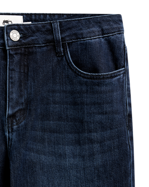 Dark Blue Denim Jeans