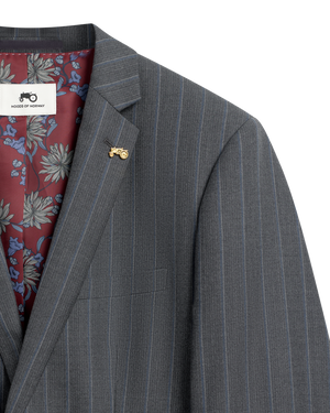 Double Stripe Grey Jacket S