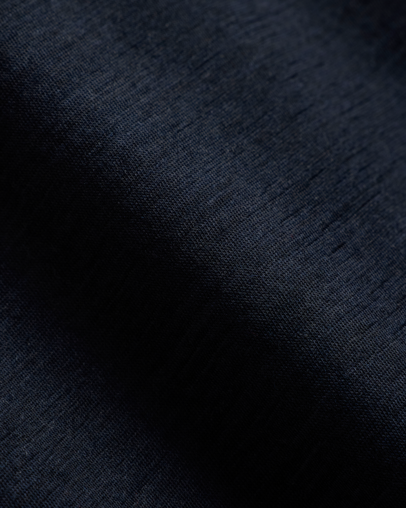 Fine Wool Long Sleeve Navy