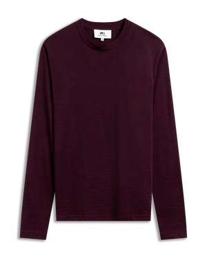 Fine Wool Long Sleeve Purple