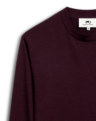 Fine Wool Long Sleeve Purple