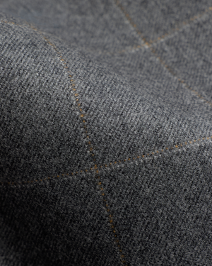 Flanell Grey Check Vest