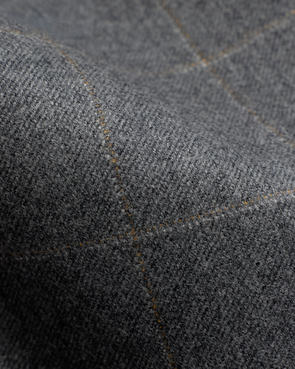 Flanell Grey Check Vest
